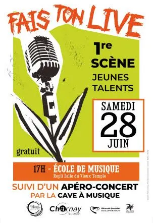 Affiche : Fais ton live - Charnay, concert d'Afrodisiak
